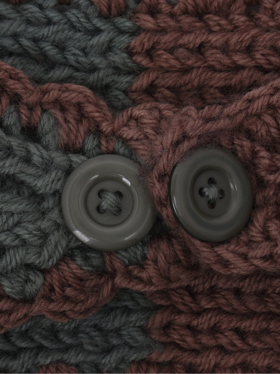 Повязка вязанная на голову