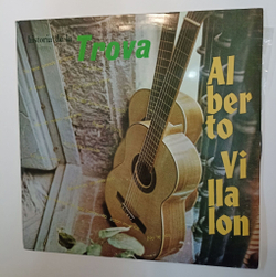 Винтажная виниловая пластинка LP Alberto Villalon Hermanas Marti Historia De La Trova, Vol. II (Cuba)