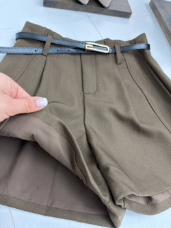 Шорты женские артикул 2537 цвет "шоколадный"