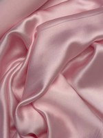 Шелк атласный розовый