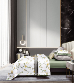 Постельное белье с одеялом 1.5 спальное Asabella 1868-OSPS