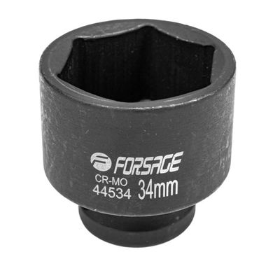 Головка ударная 34мм 1/2''6гр. Forsage F-44534