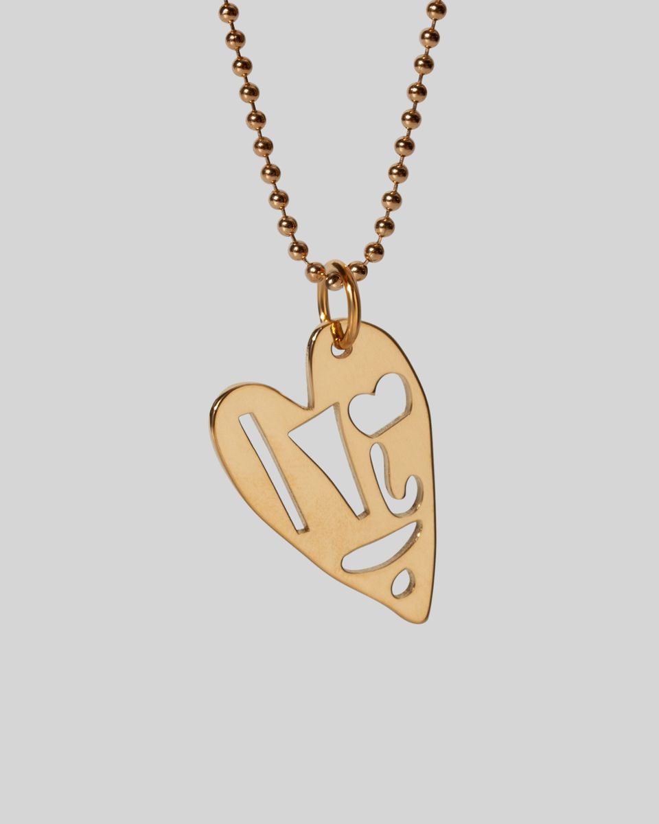 Подвеска Сердце Видит