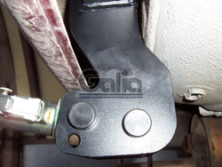 Фаркоп оцинкованный Galia D033A для Renault Logan седан 2005-2014(паспорт и сертификат в комплекте)(без электрики)