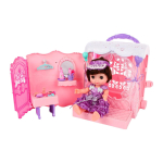 Кукла тип Модель с акессуарами, коробка JJ8710-1W