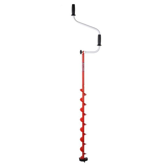 Ледобур ЛР-080 Спорт левое вращение, цельнотянутый шнек (LS-80LD-1) Тонар