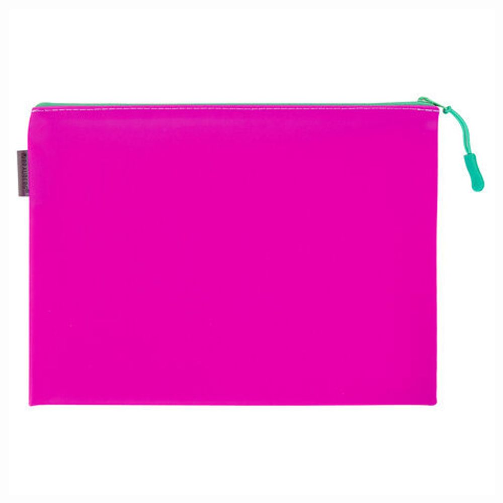 Папка для тетрадей A5 BRAUBERG, мягкий, водонепроницаемая молния, "Cupcakes", 25х20 см, 229260