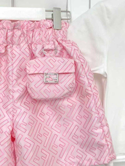Детский комплект с шортами FENDI