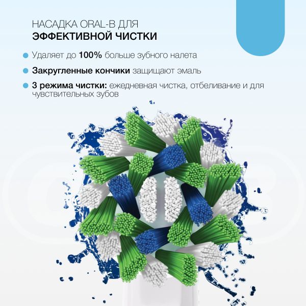 Зубная щетка Braun Oral-B Pro 3 3000 D505.513.3 CrossAction