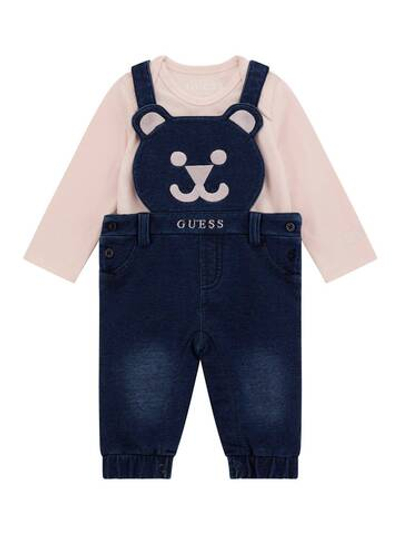 Боди + штаны Guess - пудро-розовый(H4YW05 K6YW0)