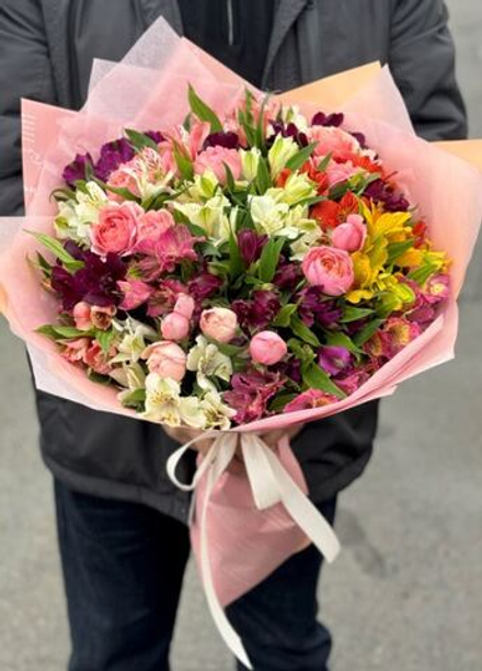 Букет микс "Tenderness and Style"