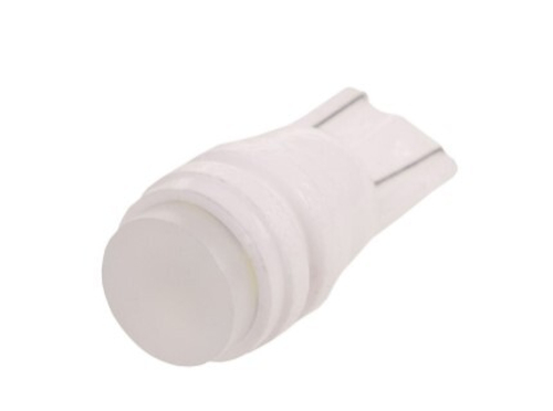 Лампа светодиодная T10 (W5W) 12V 3 SMD диод без цоколя 1-конт Белая SKYWAY фарфор 2 шт