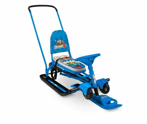 Снегокат  Тимка спорт 6 с машинками ТС6/БГ