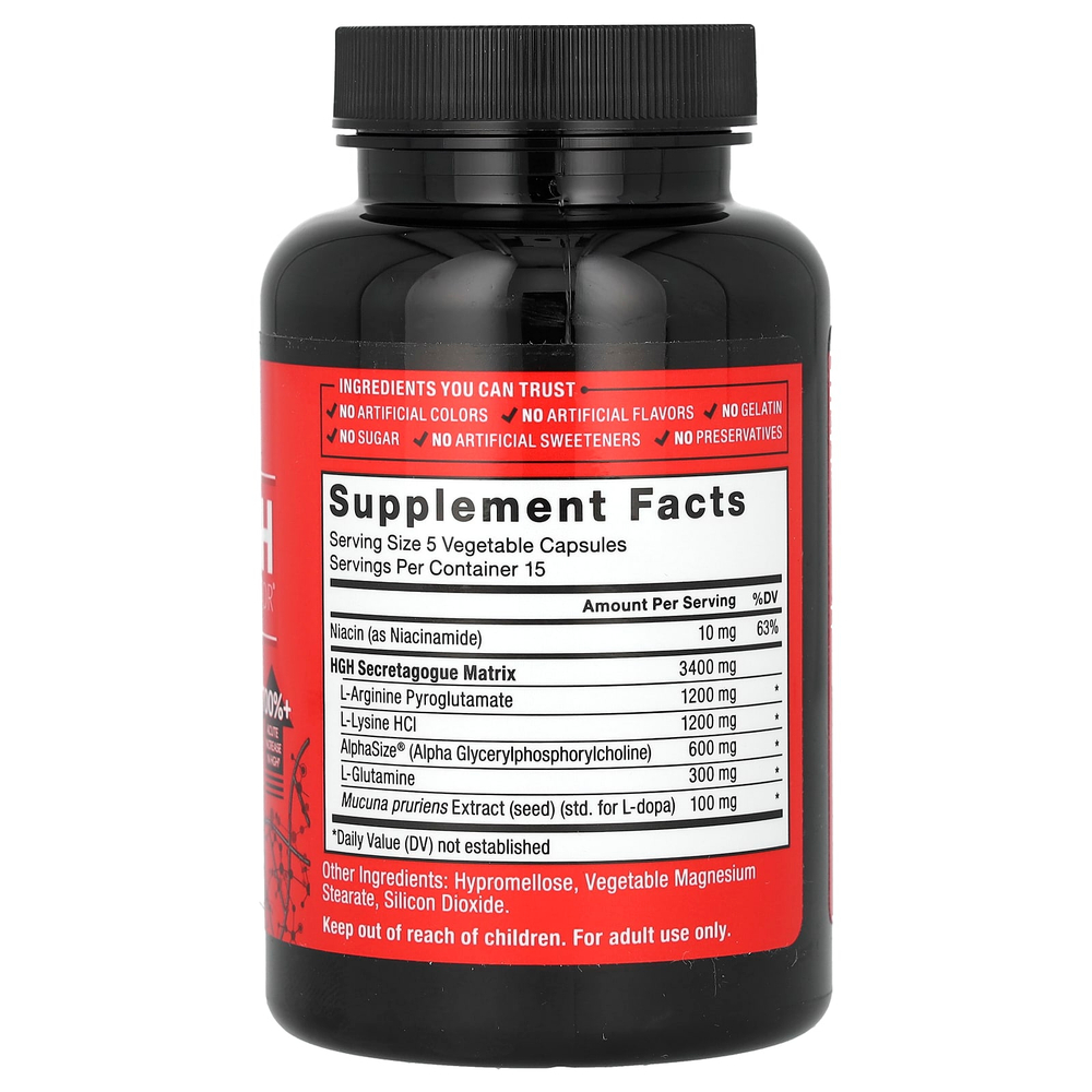 Force Factor, Prime HGH Secretion Activator, 75 капсул