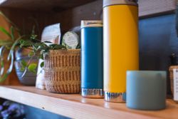 Термокружка Klean Kanteen TKWide Cafe Cap 12oz (355 мл) Corsair