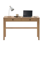 IKEA Письменный стол HEMNES,155*65*74, белый-коричневый, КЫМОР (ХЕМНЭС ИКЕА)