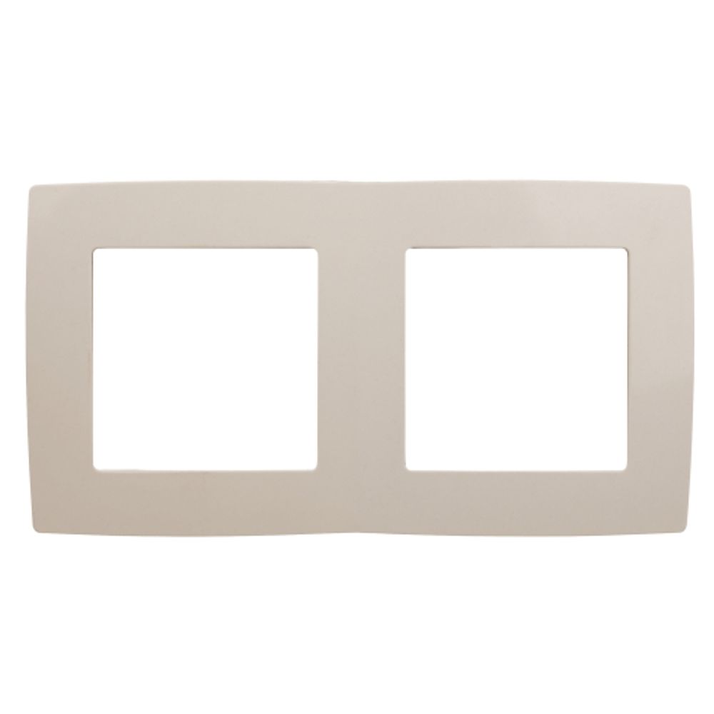 12-5002-02 ЭРА Рамка на 2 поста, Эра12, слоновая кость