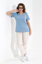 Футболка Базис-5 Виотекс ГОЛУБОЙ