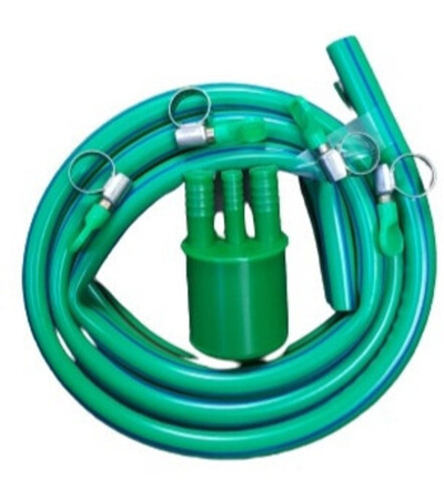 Комплект ЗЕЛЕНЫЙ для промывки фильтров (шланг 2шт по 1,5м) Лик-лик (1шт)