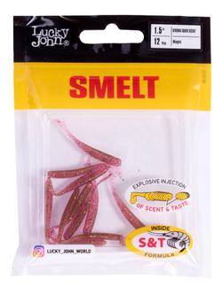 Слаги съедобные искусственные LJ Pro Series Smelt 1,5in (03.80)/S14 12шт.