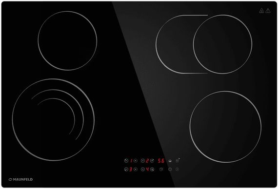 Стеклокерамическая панель Maunfeld CVCE774SMTBK