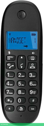 Радиотелефон DECT Motorola C1002CB+ черный (107C1002CB+)