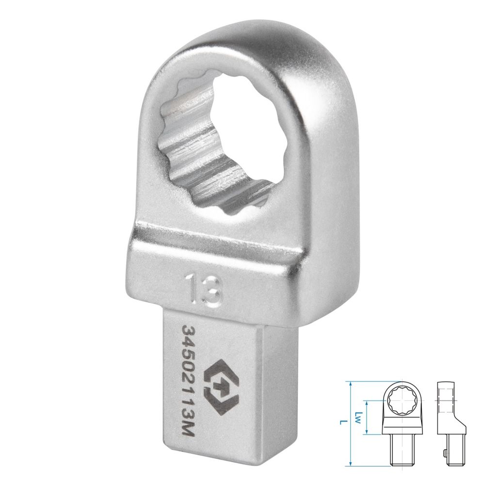 KING TONY (34502113M) Насадка накидная серии "FIT", 13 мм, 9х12 мм