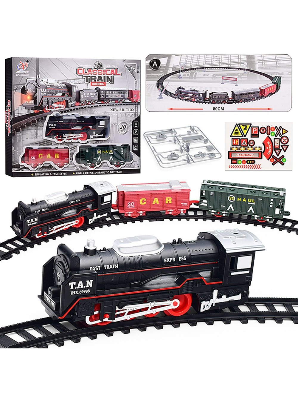 Игра Железная дорога Классический поезд (JHX6685)