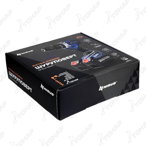 Шуруповерт Nisus 21V 6A (N-CJ-1001)