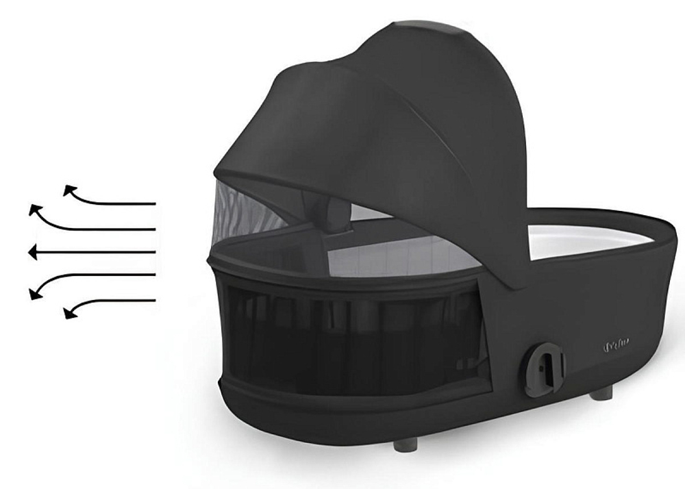 Коляска 2 в 1 Cybex Mios III Sepia Black/Chrome Black