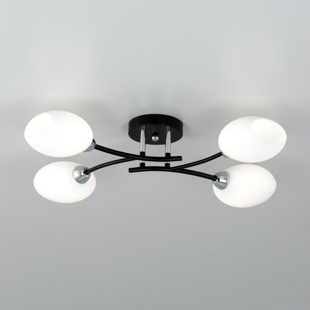 Citilux Флорида CL148145 Люстра потолочная Чёрная