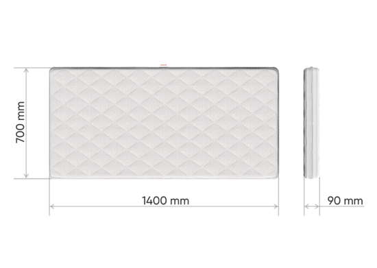 Матрас для кроватки Elit кокос/форплит/латекс 9 см