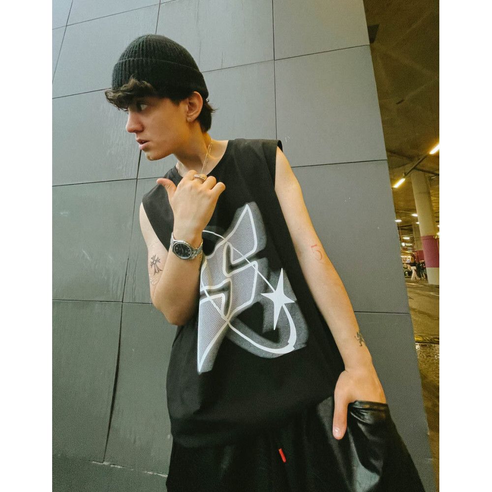 Безрукавка SoWhat? "S" черная