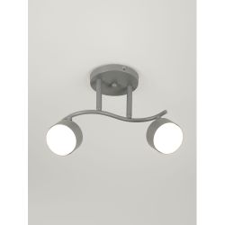 Светильник настенно-потолочный спот Rivoli   7077-702 2хGX53 15 Вт поворотный