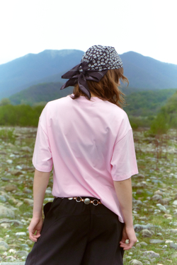 Футболка Called a Garment Flying Saucer T-Shirt "Light Pink"