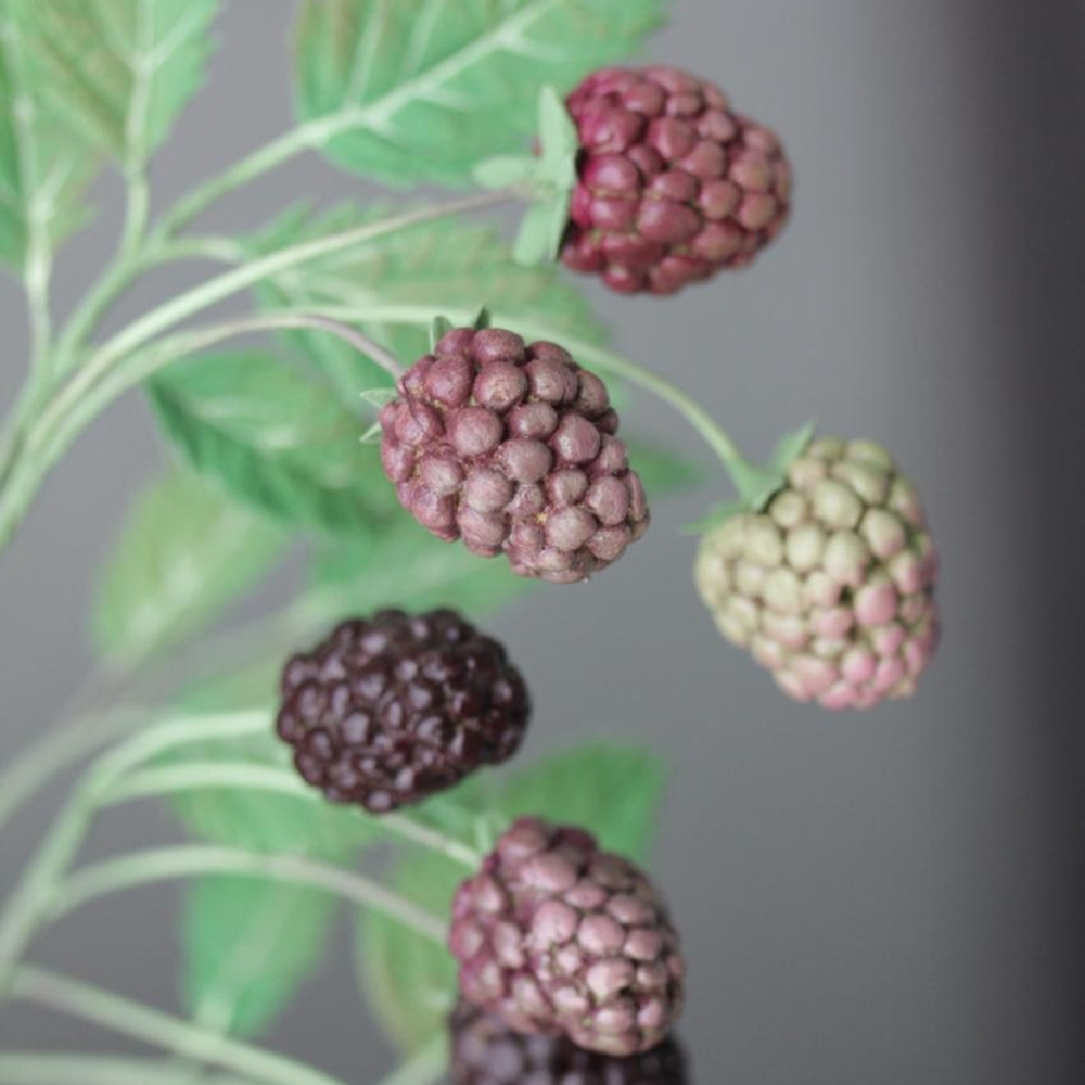 Молд силиконовый - вайнер Ежевика 2 ягоды