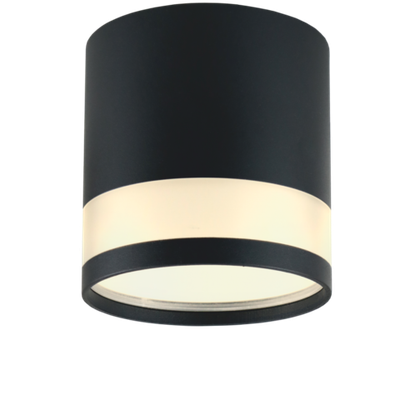 Светильник GX53 ART GLASS BLACK универсальный, 83*90 мм, 40 шт/кор