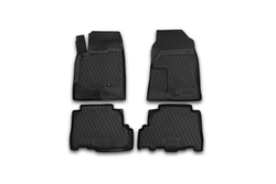 Коврики Standard, в салон OPEL Antara, 2006- , 4 шт. (полиуретан, чёрные) Element.CAROPL00013