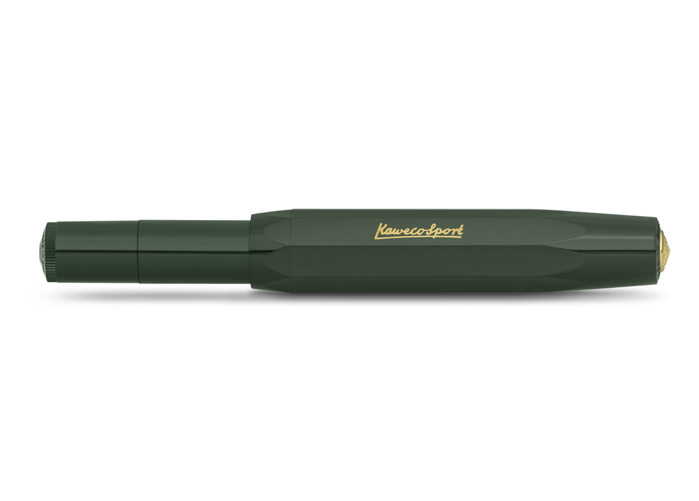 Ручка-роллер KAWECO CLASSIC Sport Green (10000497) 0.7 мм, зеленый корпус