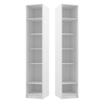 Шкаф Woodville Мадера ДМ лдсп белый