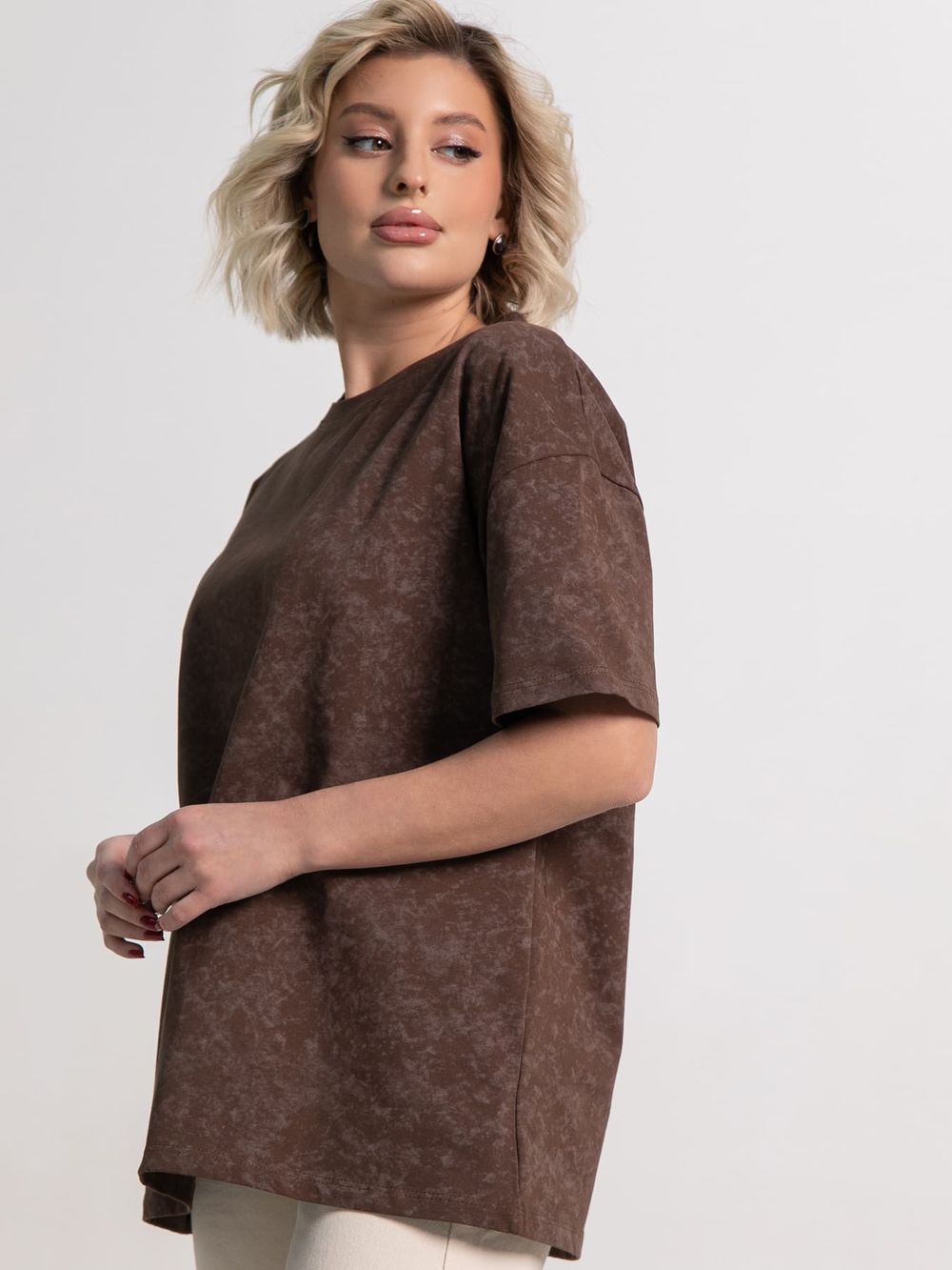 Футболка Ия (шоколад) Б15240-4М LT Collection