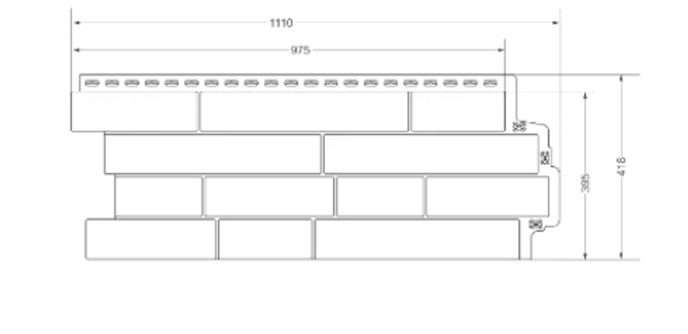 Фасадные панели Grand Line Сланец Элит Орех/Пшеница/Рожь
