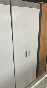 Шкаф многоцелевого назначения Инстайл ШК-29 бетон/белый