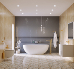 Ванна CEZARES CZR-STREAM-170-78-56-SSB из искусственного камня Solid Surface