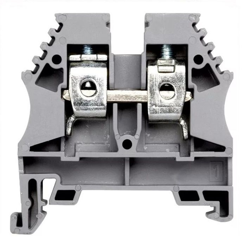 KLEMSAN 304150RP Клеммник на DIN-рейку 10мм.кв. (серый); AVK10(RP) 1шт