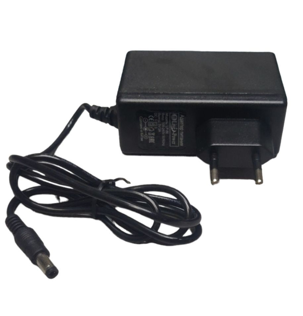 Блок питания (сетевой адаптер) универсальный 5V/2A штекер 5.5x2.5мм. LP-86