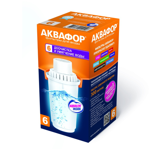 Аквафор  Модуль сменный фильтрующий (комп.2шт)  (6/1шт)