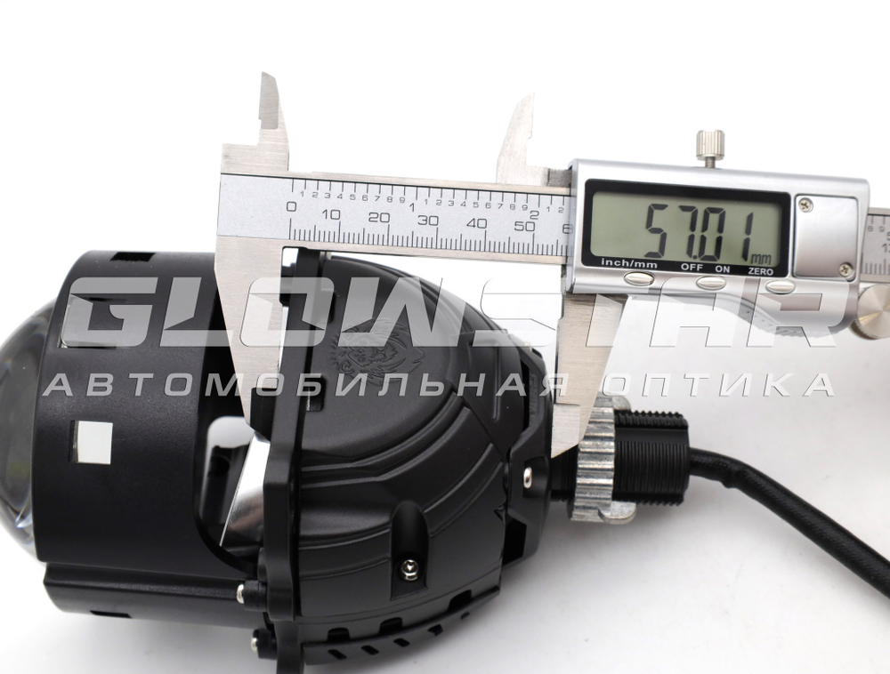 Билед модули Aozoom A15 24 вольта, 3.0 дюйма, 2 чипа, 5500K, 24V, 58W/65W, крепление 3R и съемное гаечное (комплект, 2шт)
