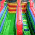 Коммерческий надувной батут «Звериный мир 2» с горкой и аркой, 6*5*4.2 м