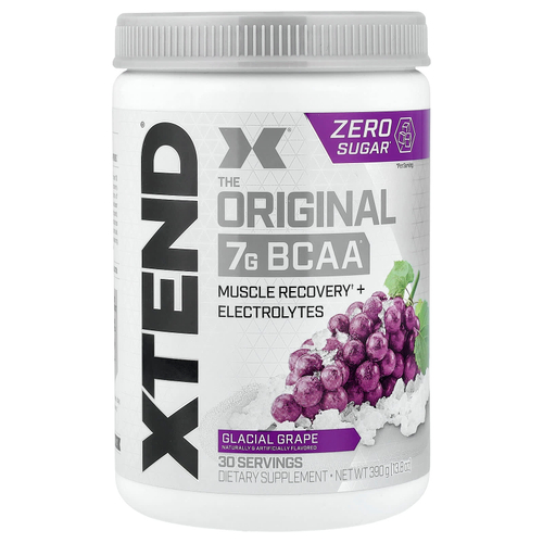 XTEND, BCAA, 7 г, со вкусом холодного винограда, 390 г (13,8 унции)